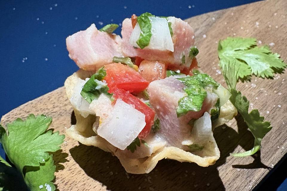 Tuna ceviche