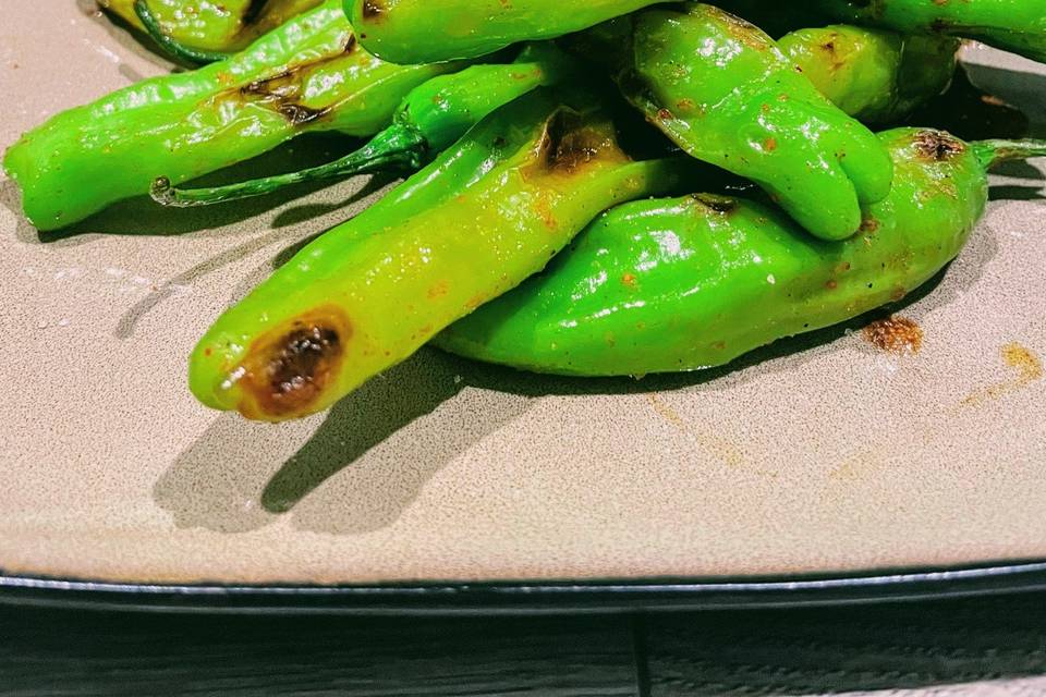 Shishito peppers