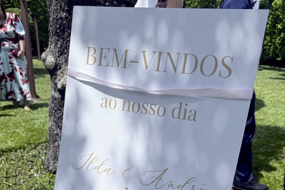 Welcome Sign I&A