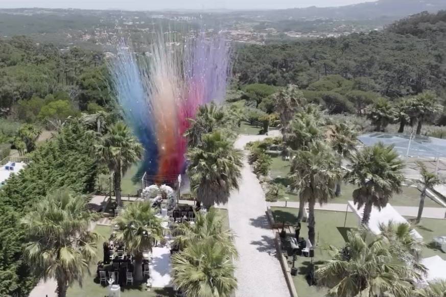 Casamento com Disparos