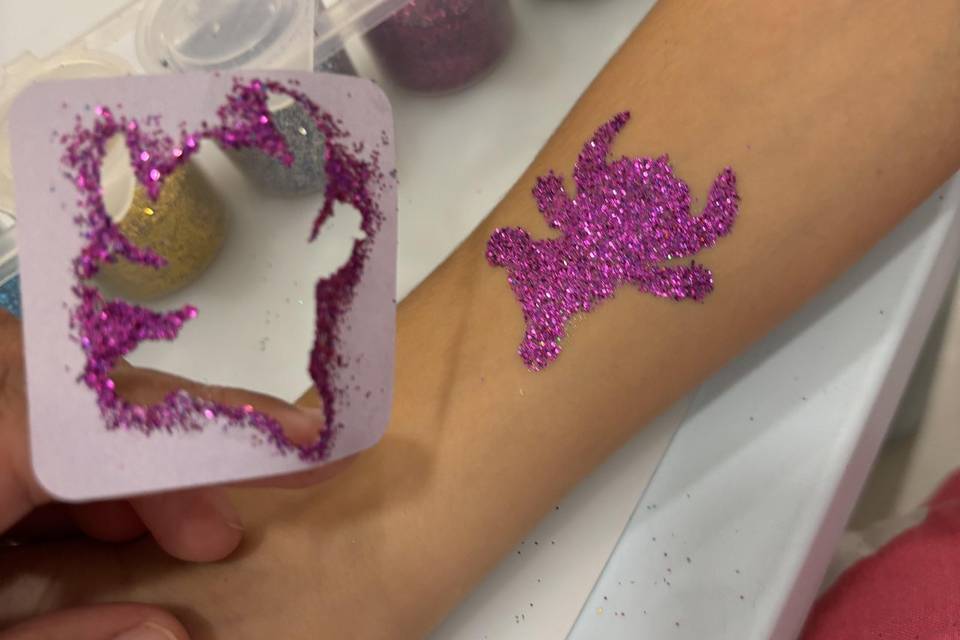 Tatuagens Glitter