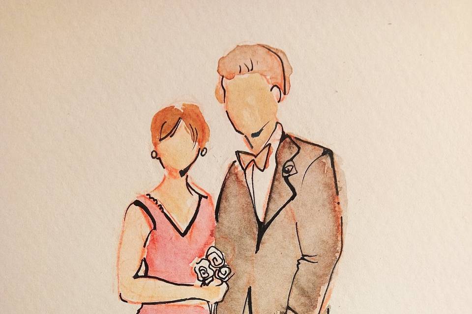 Ilustrações dos convidados
