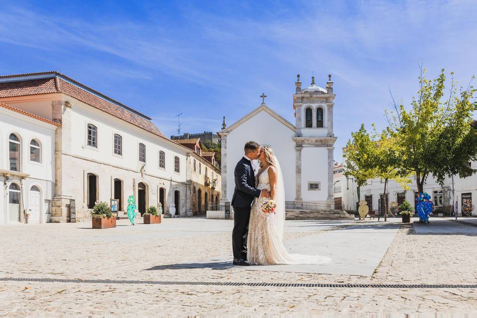 Lá onde casámos!
