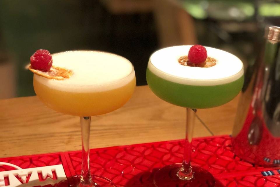 Cocktail maracujá e maçã