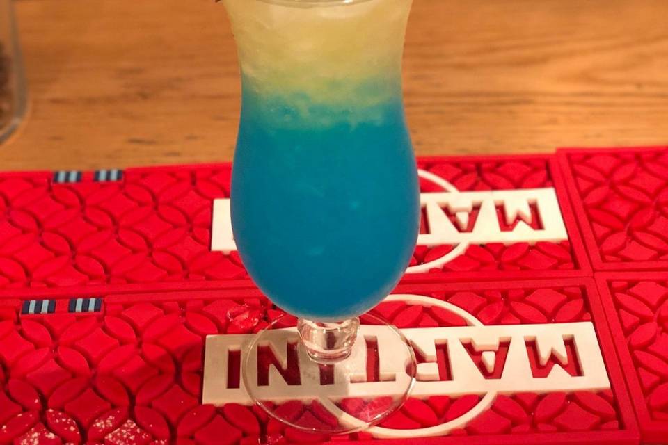 Blue pineapple