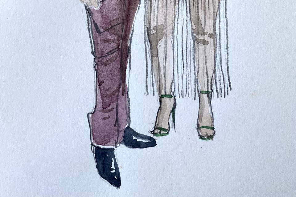 Desenho de convidados