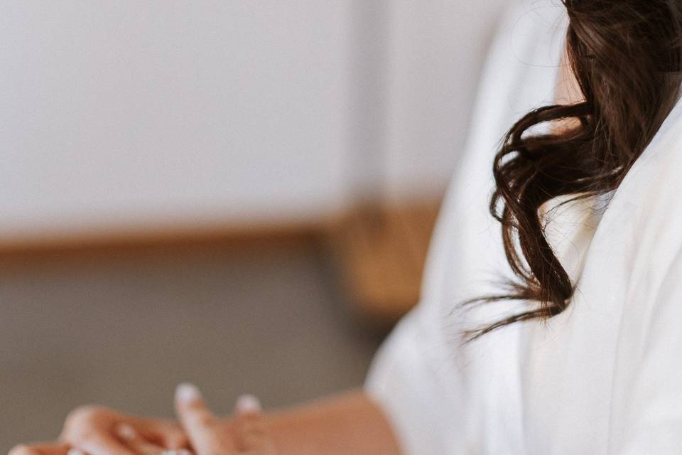 Maquilhagem e penteado noiva