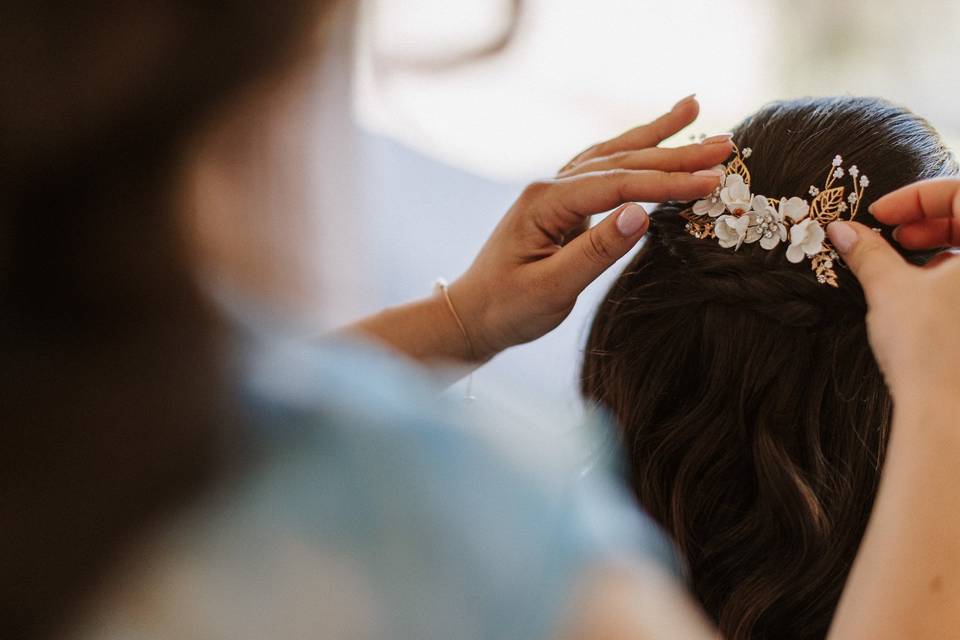Penteado de noiva