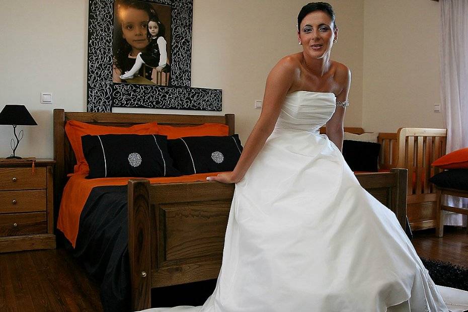 A noiva no quarto