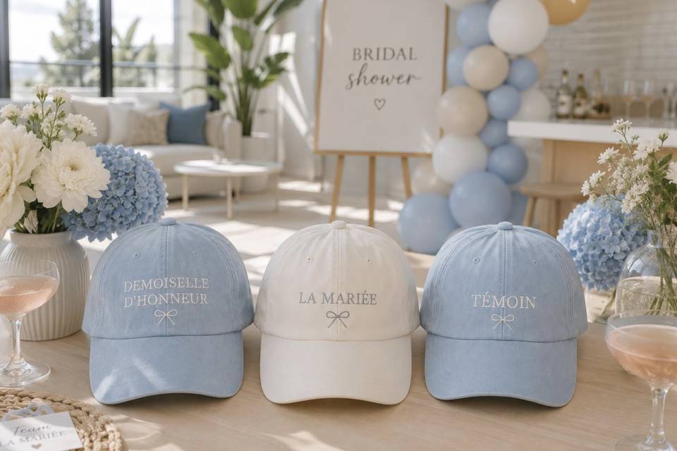 Bonés para Team Bride