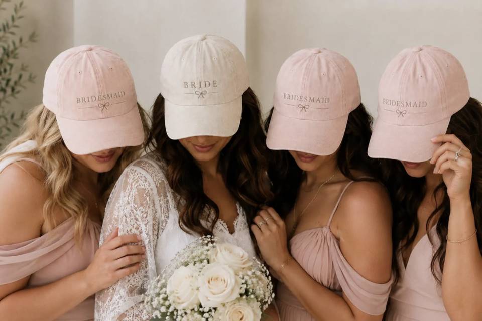 Bonés para Team Bride