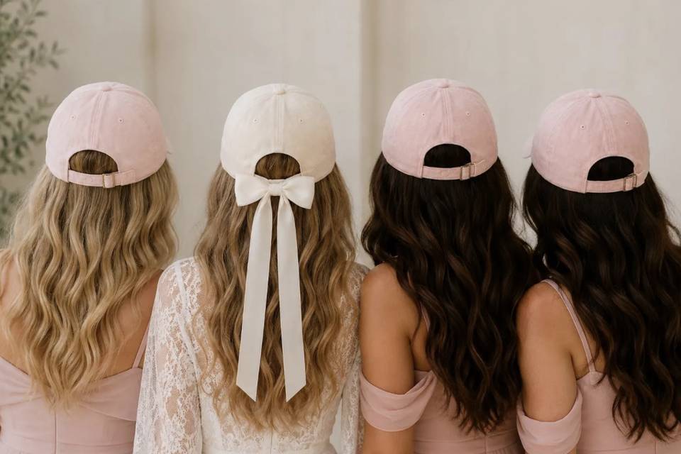 Bonés para Team Bride