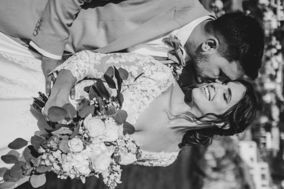 Bride and groom