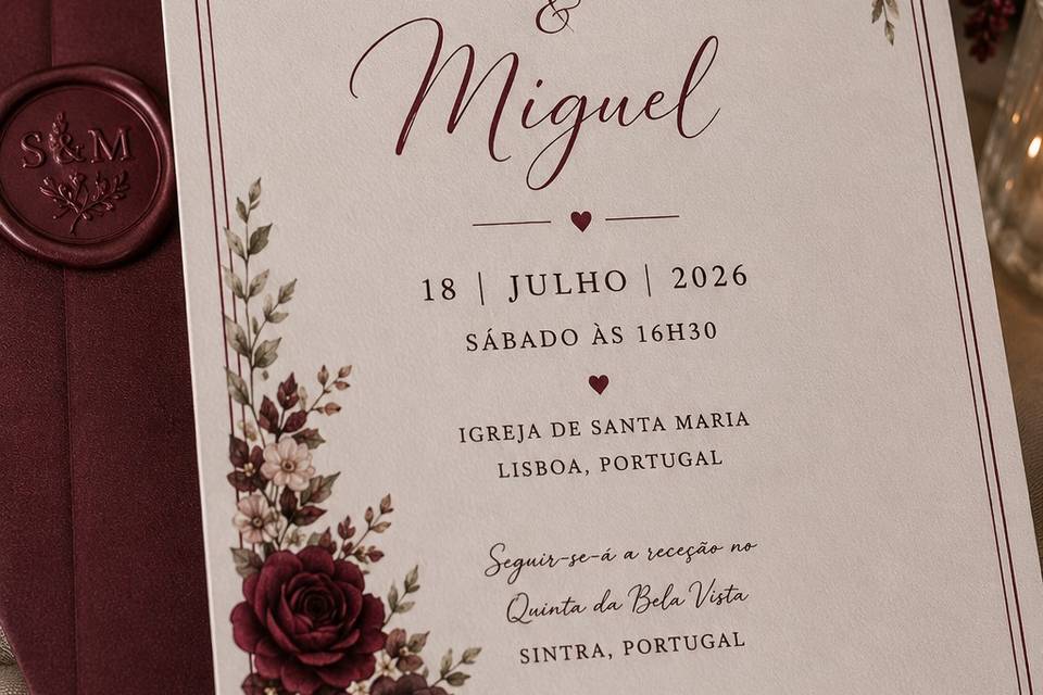 Wedding invitation