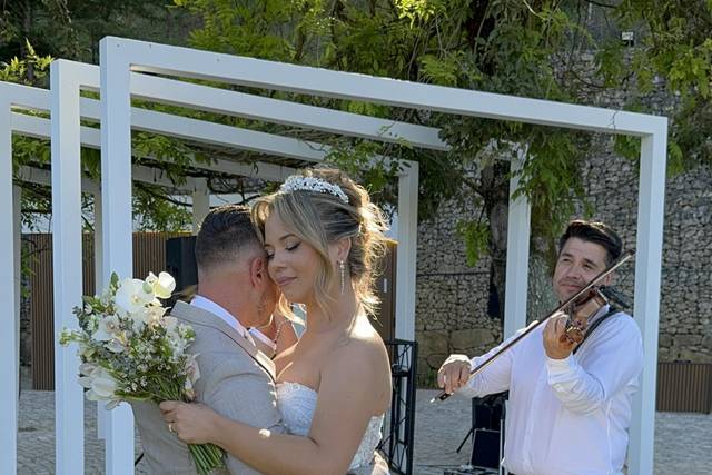 Noivos Keyse e Ricardo