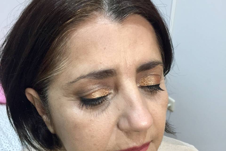 Makeup para evento-Depois