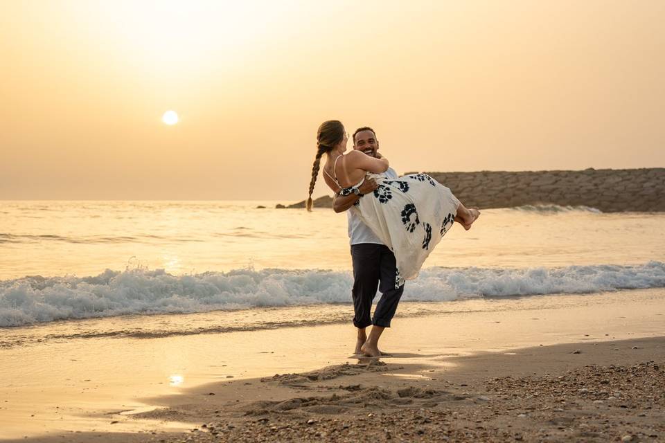 Pedro e Ingrid sessão