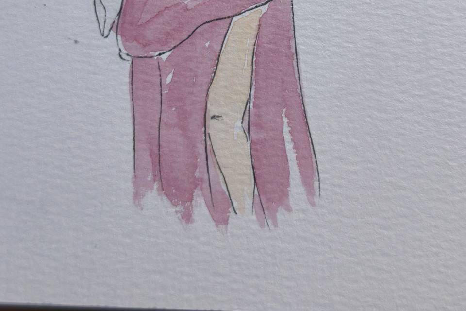 Ilustração de convidados