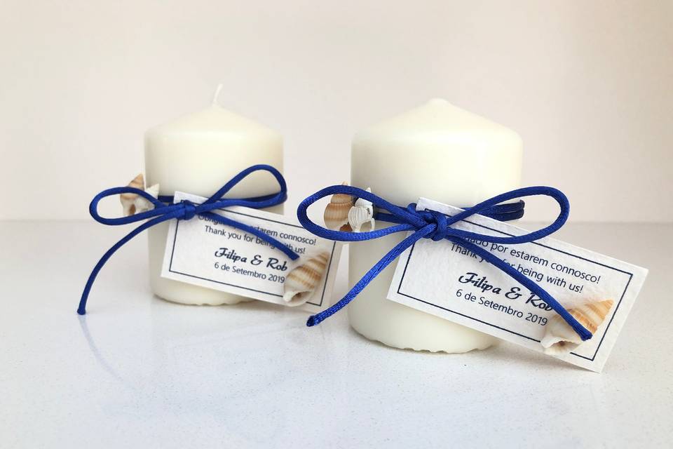 Velas personalizadas