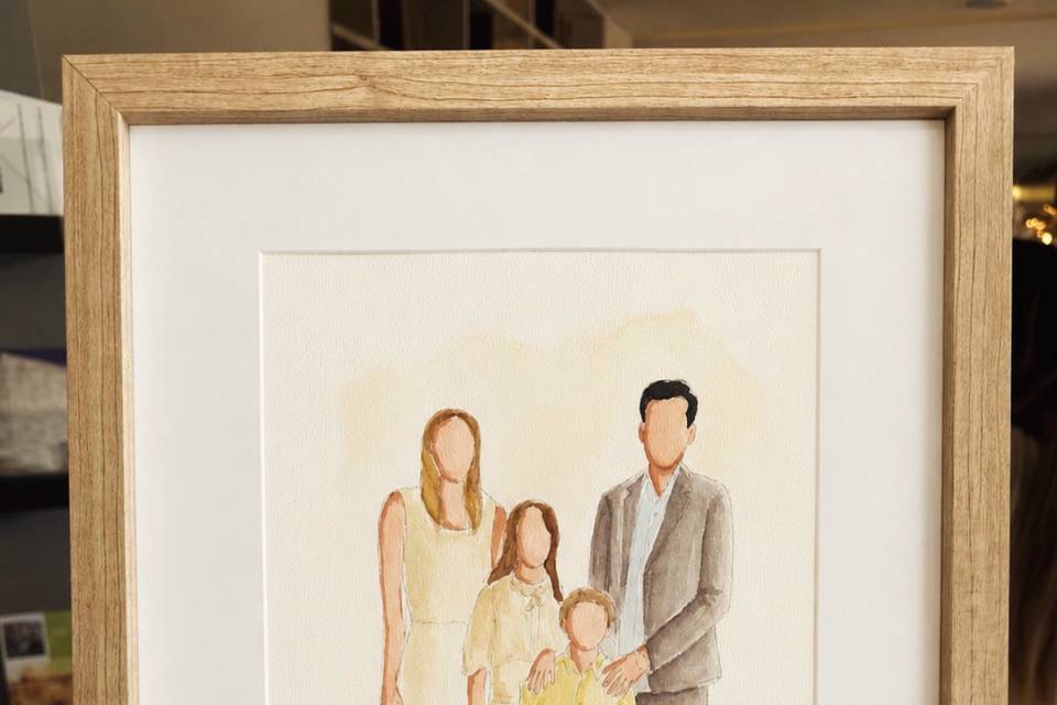 Ilustração Família