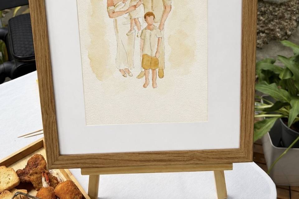 Ilustração Família