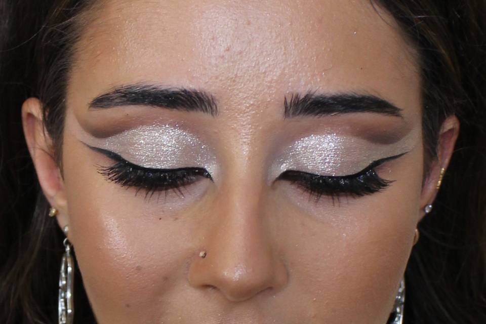 Makeup convidada/ cut crease