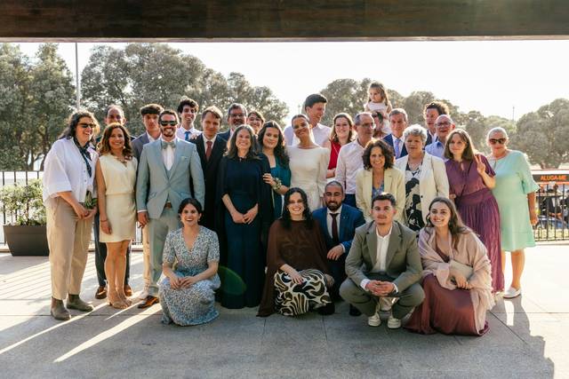 Família da noiva