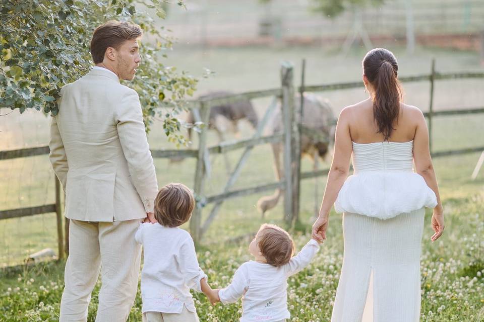 Casamento é batizado