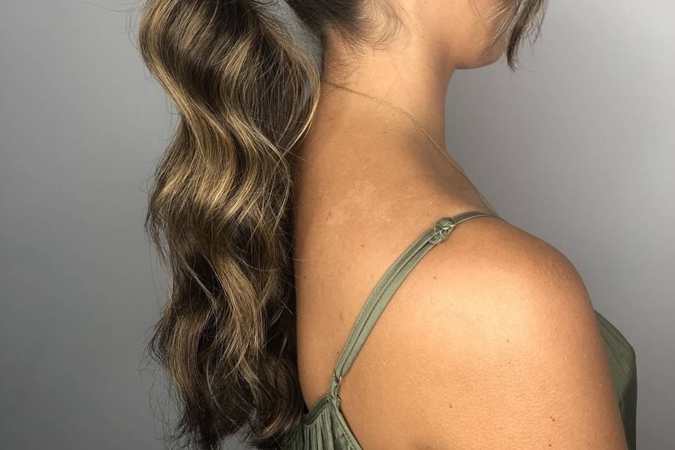 Penteado de convidada