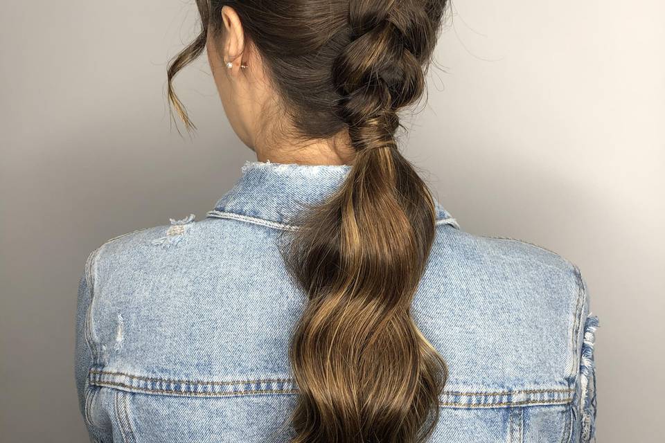 Penteado de convidada