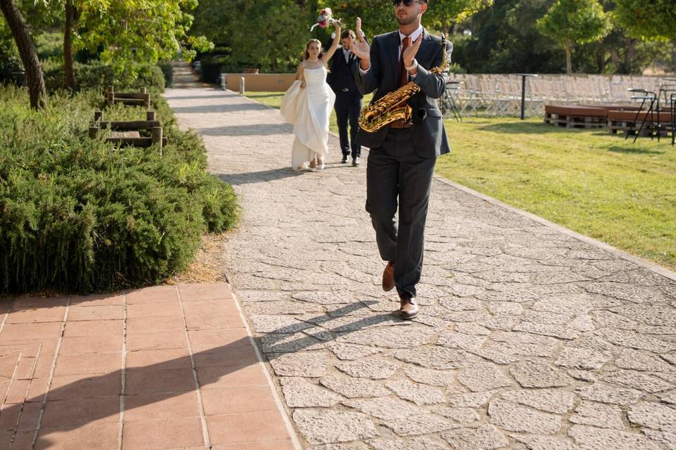 Entrada no Jantar com Sax