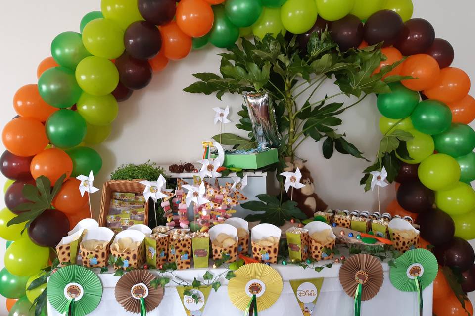 Decoração selva