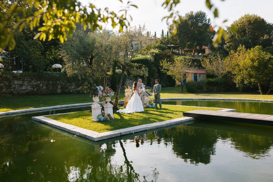 Magic lake ceremony