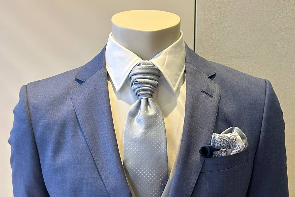 Fato azul médio Boss