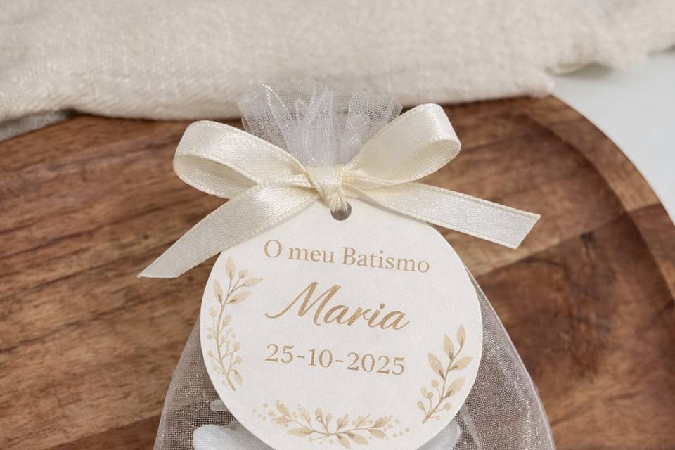 Flor gesso  perfumado