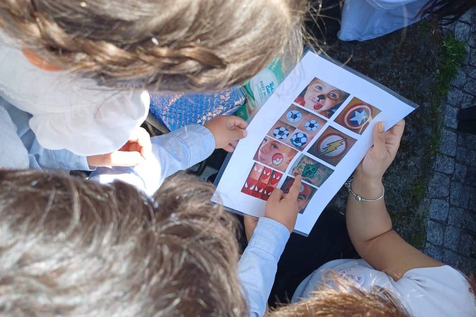 Pinturas Faciais