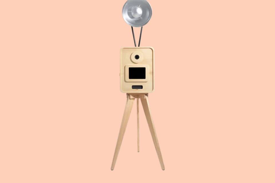 Wood Vintage Booth