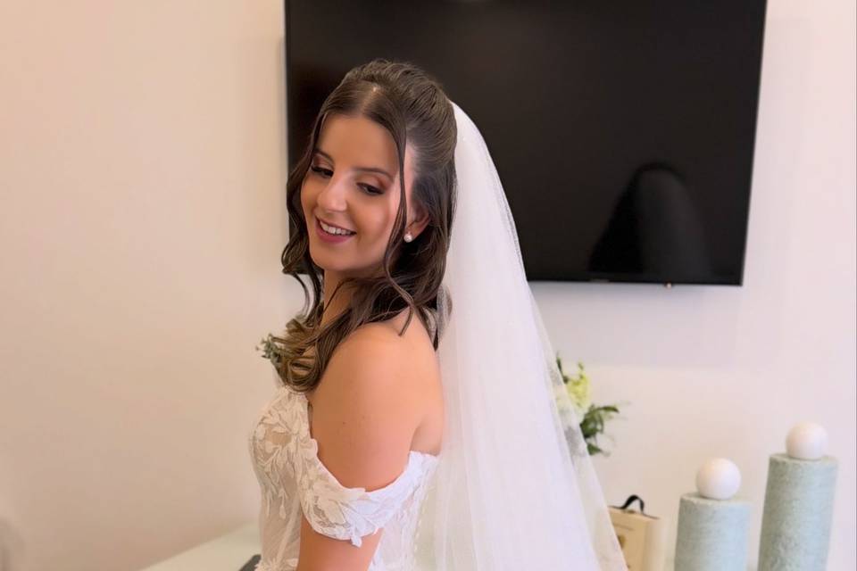 Noiva Jessica Beleza completa
