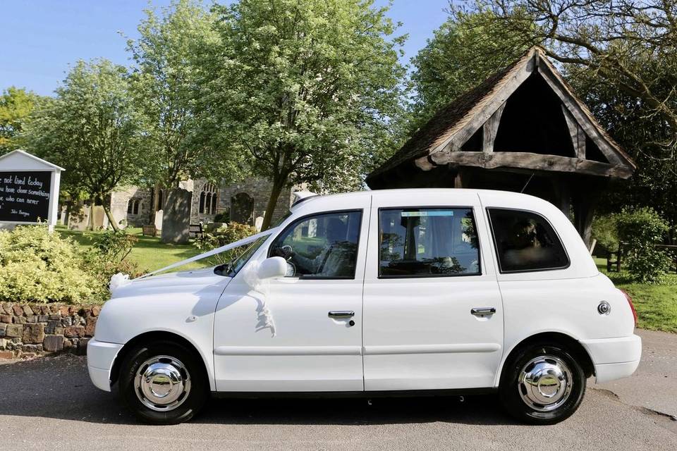 White Black Cab