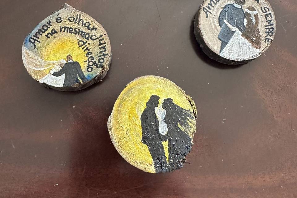 Rodelas e imanes