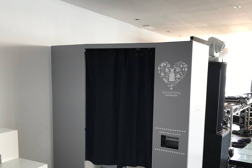 Photobooth cabine fechada