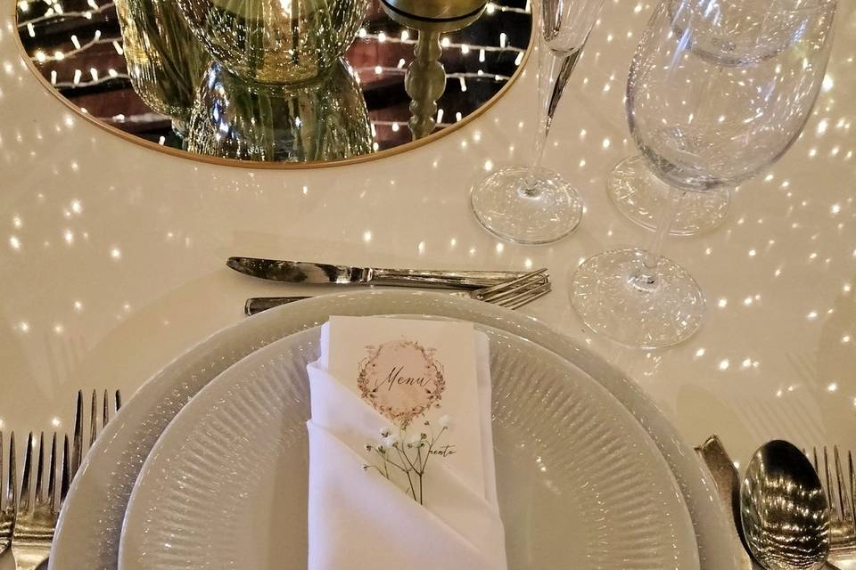 Menu elegante