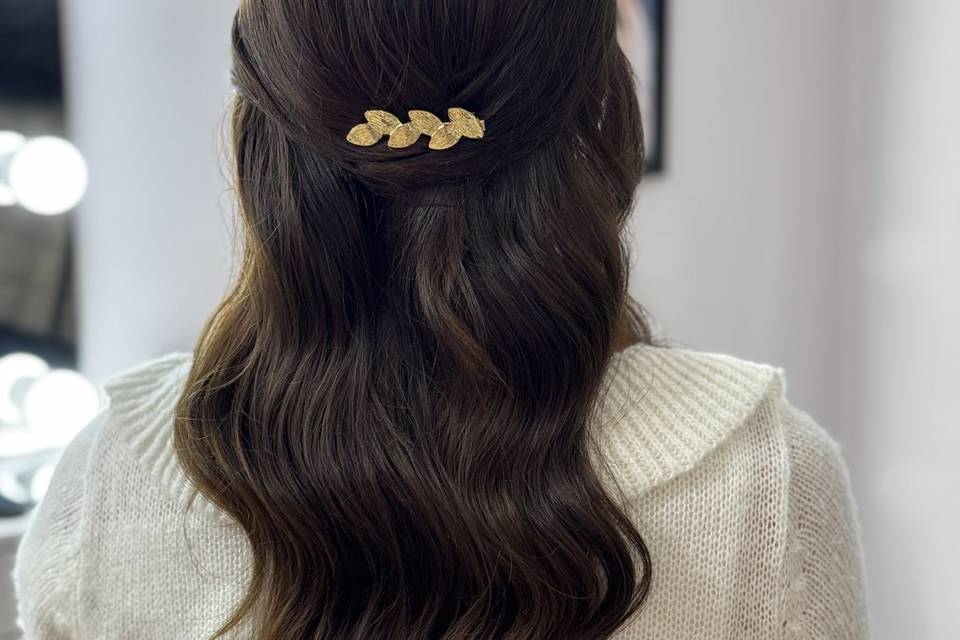 Ondas Hollywood com semi preso