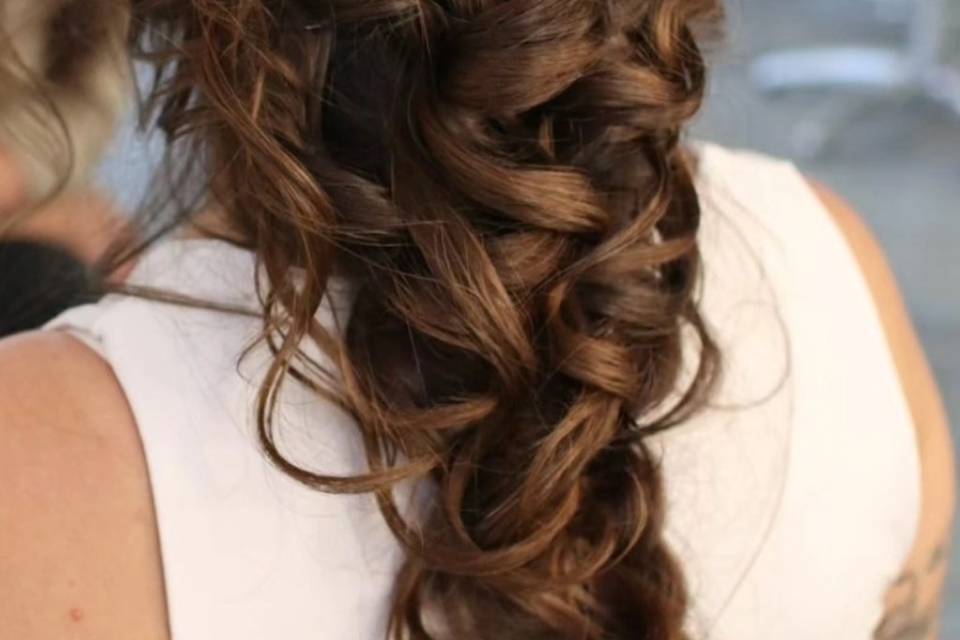 Penteado cerimónia