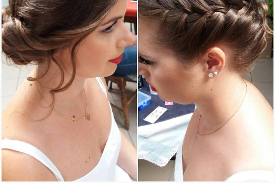 Penteado cerimónia