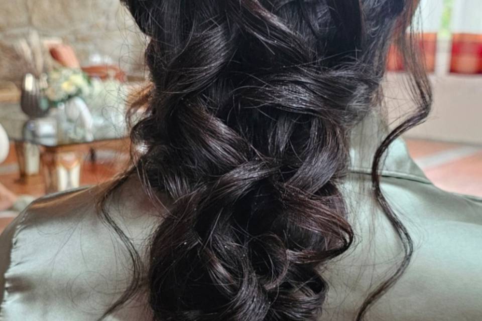 Penteado de cerimónia