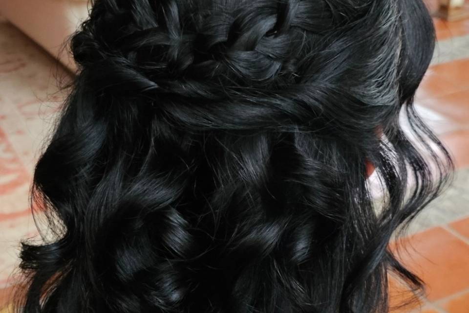 Penteado de cerimónia