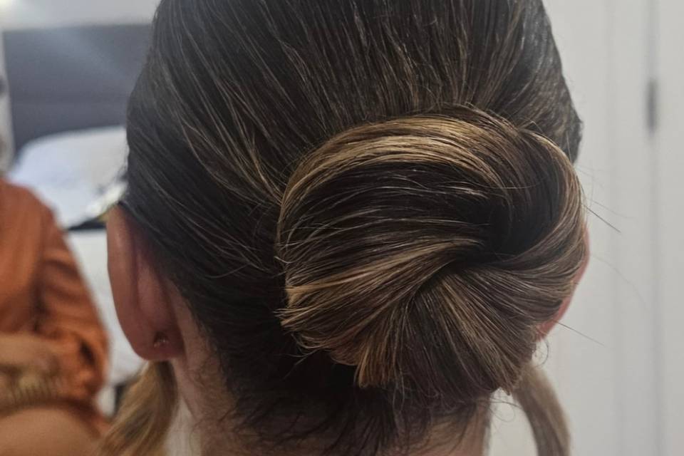 Penteado de cerimónia