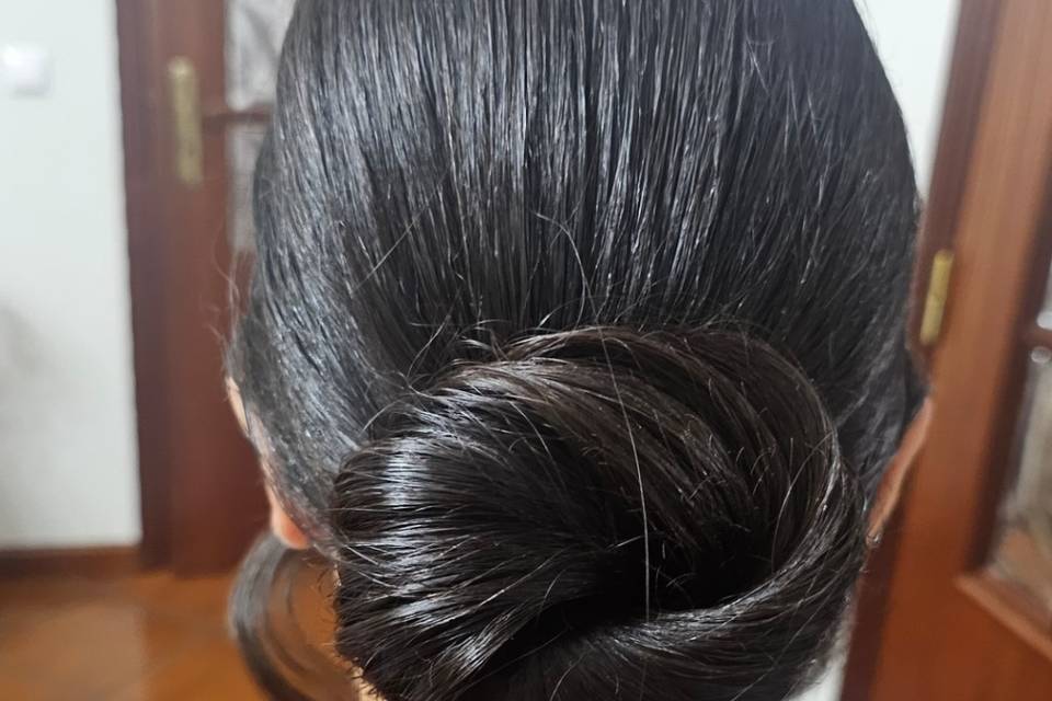 Penteado de dama honor