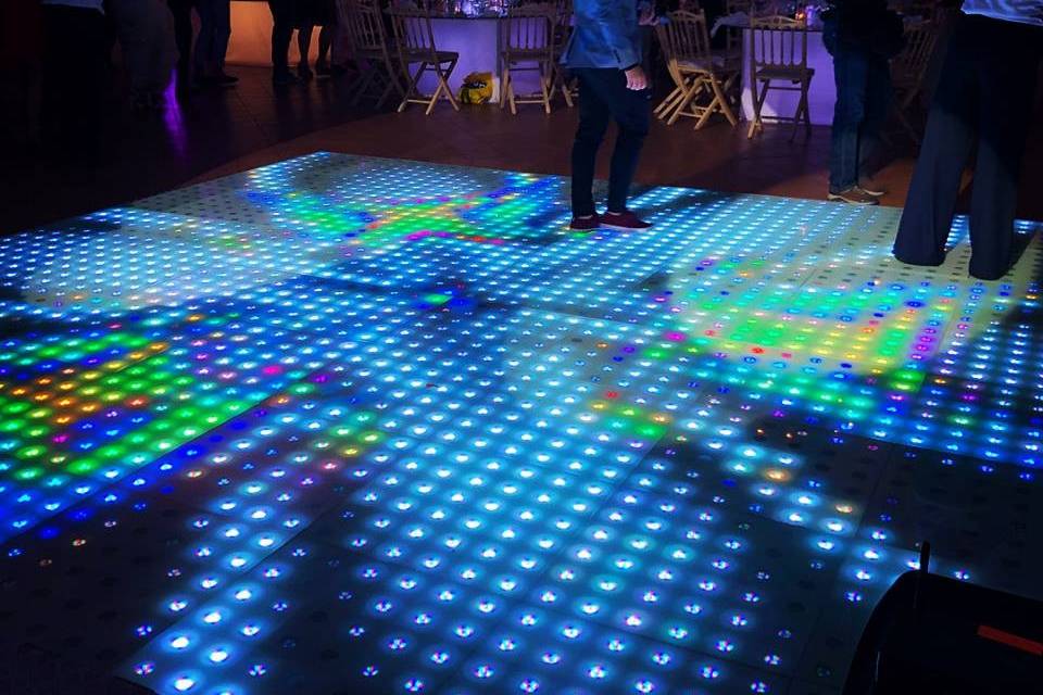 Pista de dança LED RGB